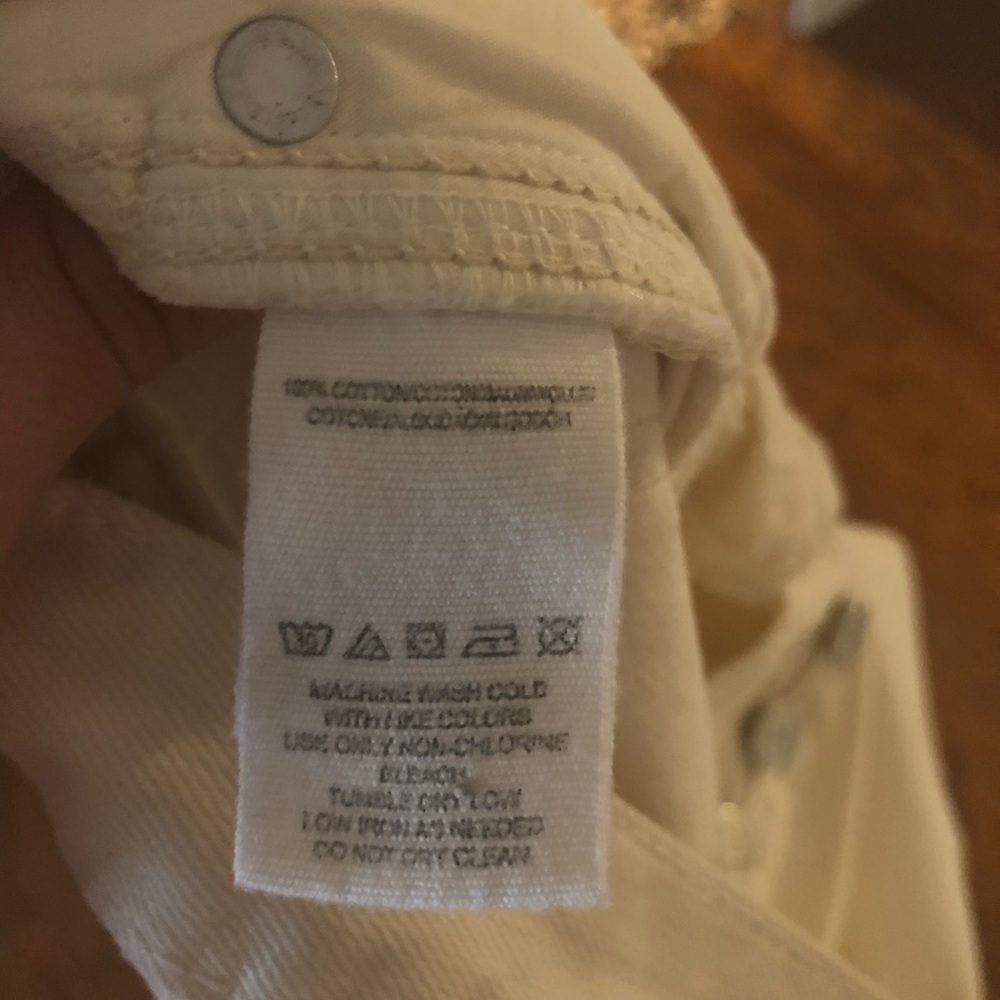 Free People Cream Jeans - Picture 9 of 9